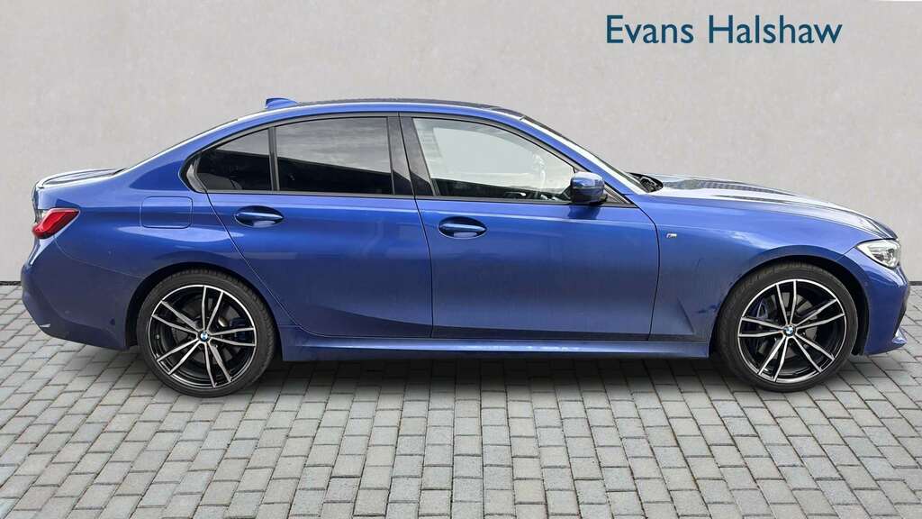 BMW 3 Series 330E M Sport 2020 Blue #3