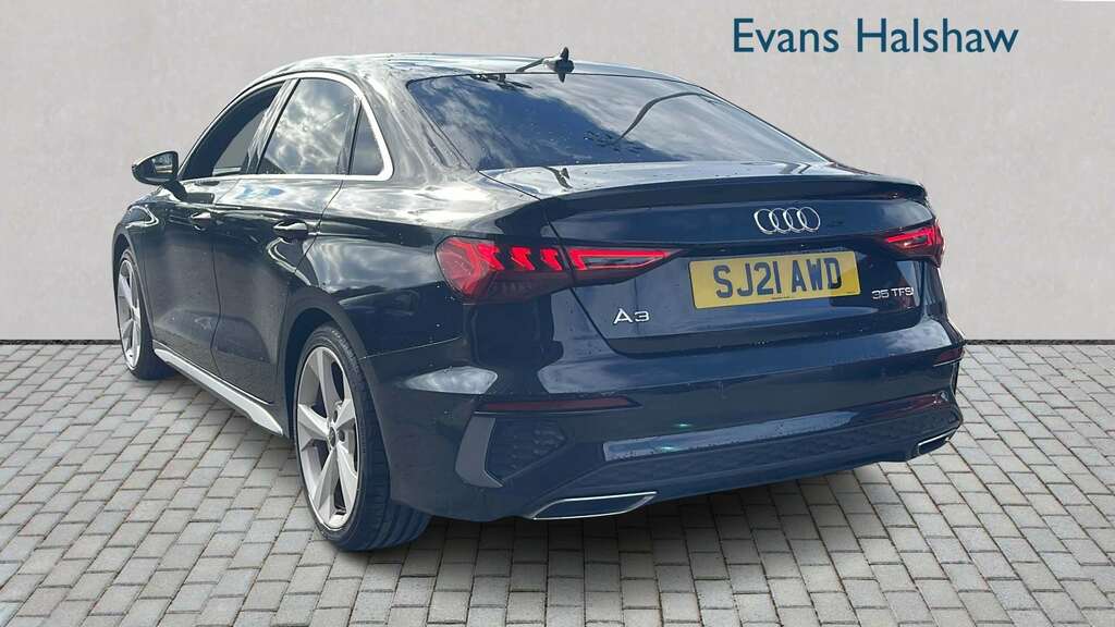 Audi A3 35 Tfsi S Line S Tronic 2021 SJ21AWD Black #2