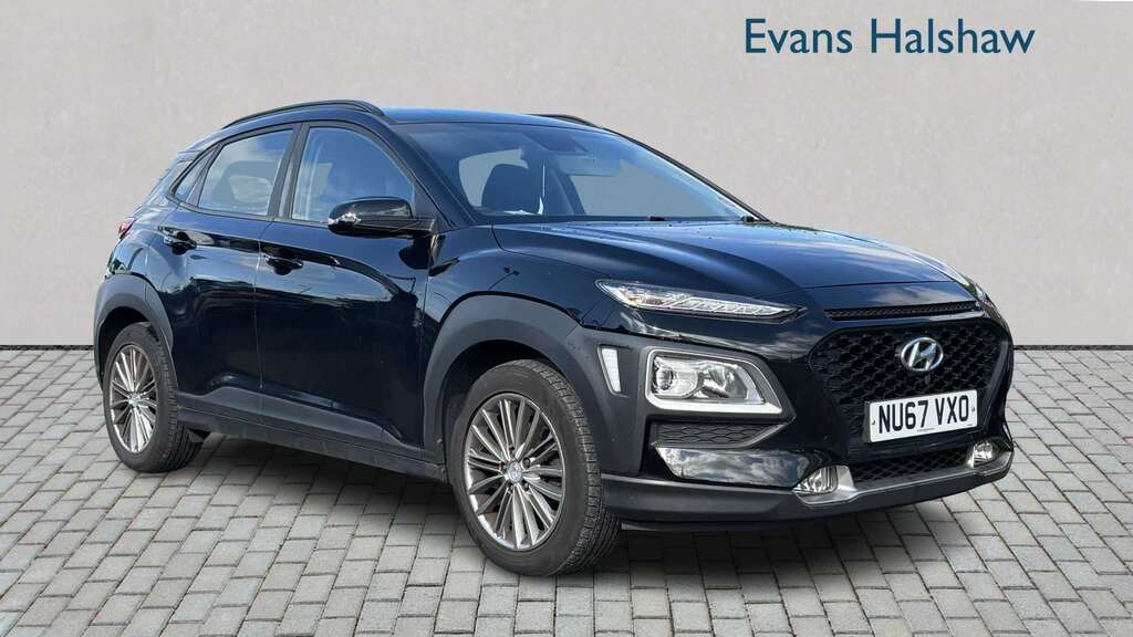 Hyundai Kona 1.0T Gdi Blue Drive Se 2017 Black