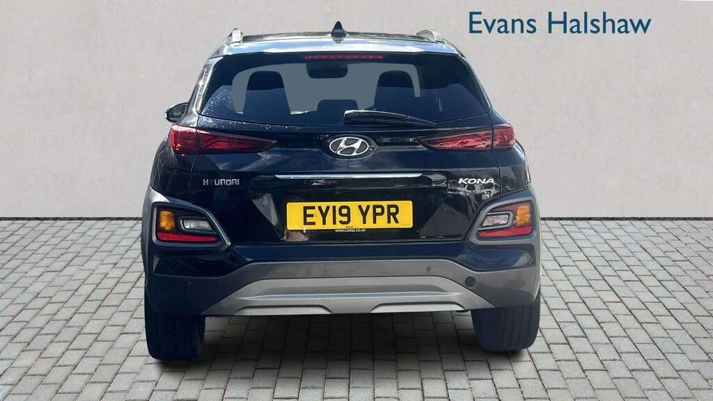 Hyundai Kona 1.0T Gdi Blue Drive Premium 2019 Black #5