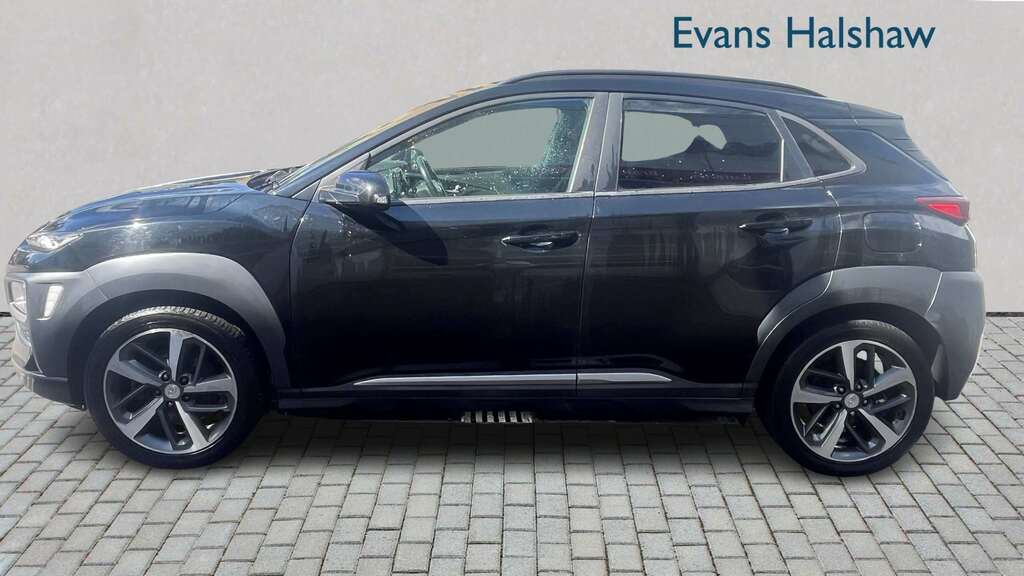 Hyundai Kona 1.0T Gdi Blue Drive Premium 2019 Black #6