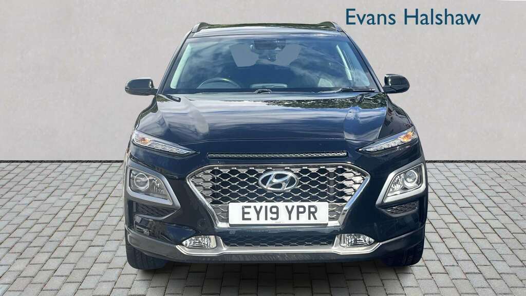 Hyundai Kona 1.0T Gdi Blue Drive Premium 2019 Black #3