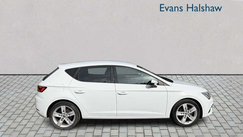 Seat Leon 1.5 Tsi Evo Fr Ez 2019 White #4