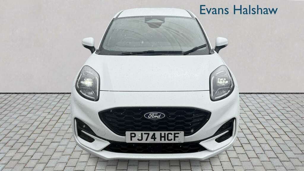Ford Puma 1.0 Ecoboost Hybrid Mhev St-line Dct 2024 White #4