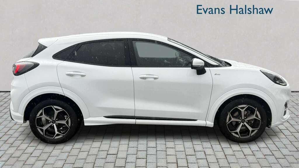 Ford Puma 1.0 Ecoboost Hybrid Mhev St-line Dct 2024 White #3