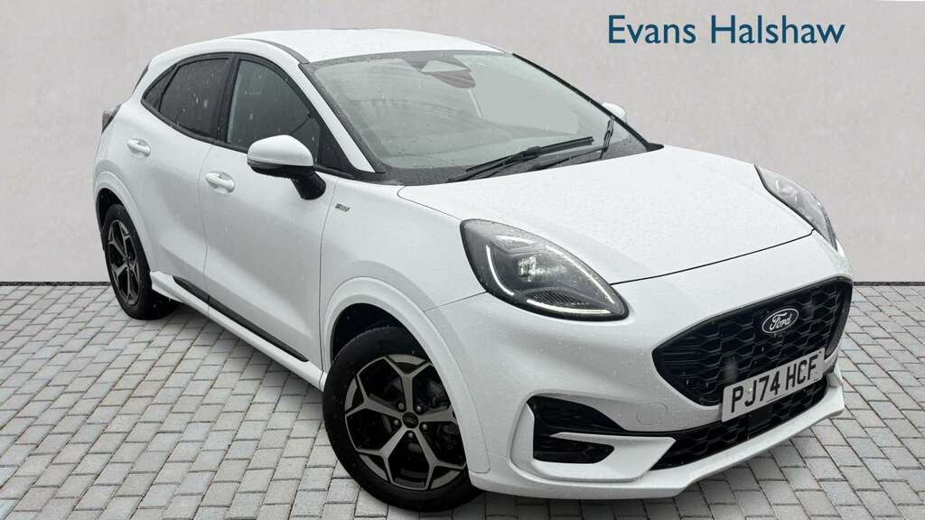 Ford Puma 1.0 Ecoboost Hybrid Mhev St-line Dct 2024 White