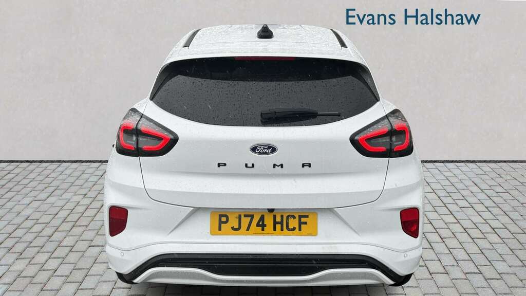 Ford Puma 1.0 Ecoboost Hybrid Mhev St-line Dct 2024 White #5
