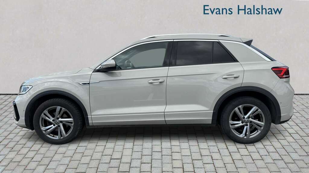 Volkswagen T-Roc 1.5 Tsi R-line Dsg 2024 Grey #4