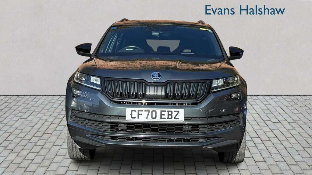 Skoda Kodiaq 2.0 Tdi 200 Sport Line 4X4 Dsg 7 Seat 2021 Grey #4