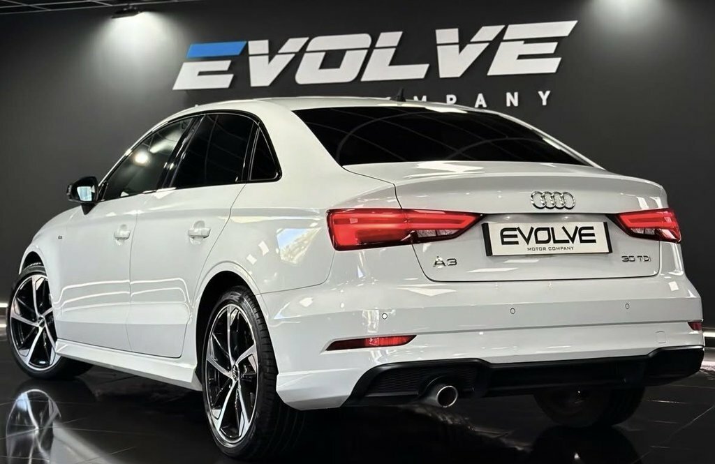 Audi A3 1.6L Black Edition White #2