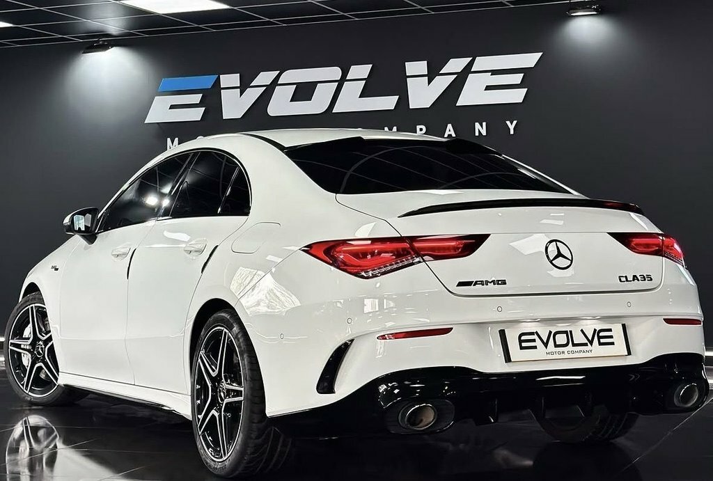 Mercedes-Benz CLA Class 2L Amg NL20WRN White #2