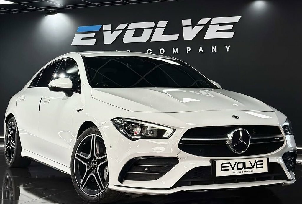 Mercedes-Benz CLA Class 2L Amg White