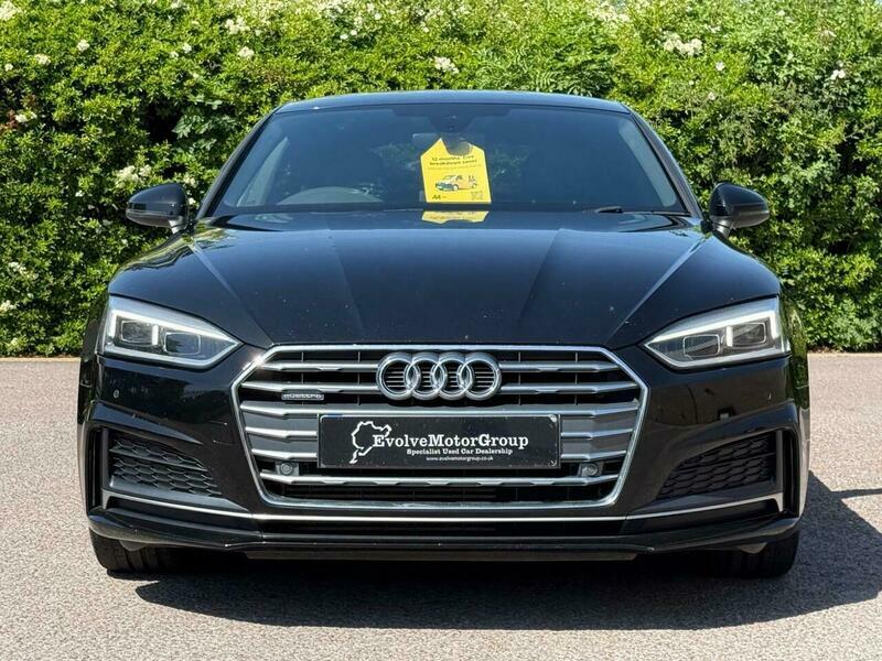 Audi A5 2.0 Tfsi S Line WM67YSE Black #2