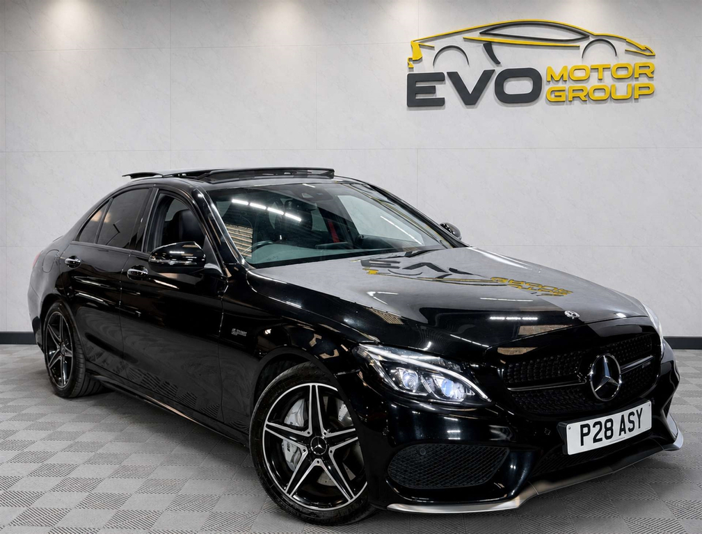 Mercedes-Benz C Class Premium 4Matic 4Wd Black