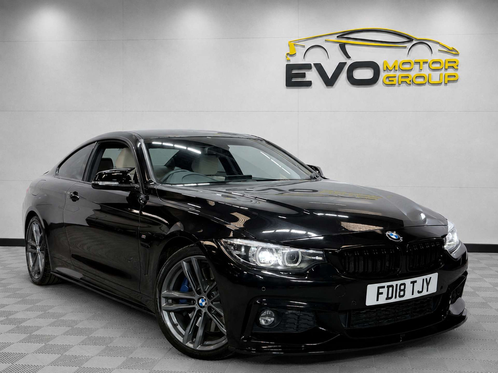 BMW 4 Series M Sport Black