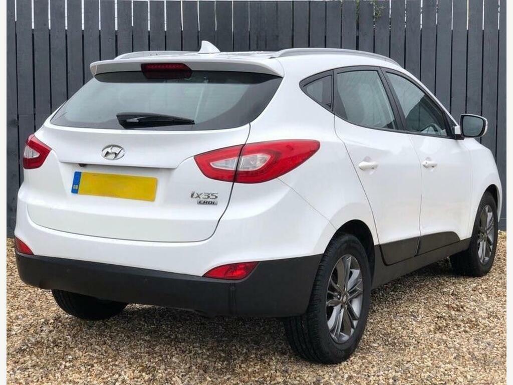Hyundai Ix35  White #17
