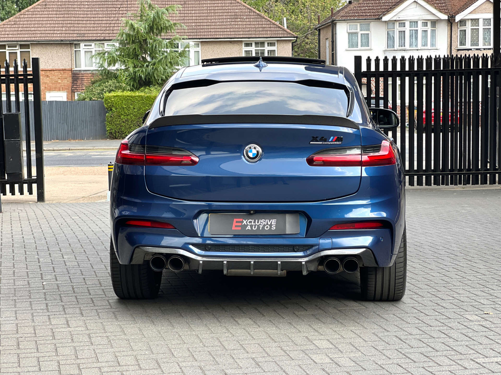 BMW X4 M Competition Suv Bodykit Pan Roof Hud Hk Blue #6