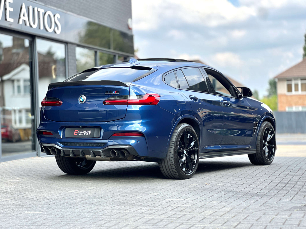 BMW X4 M Competition Suv Bodykit Pan Roof Hud Hk Blue #3