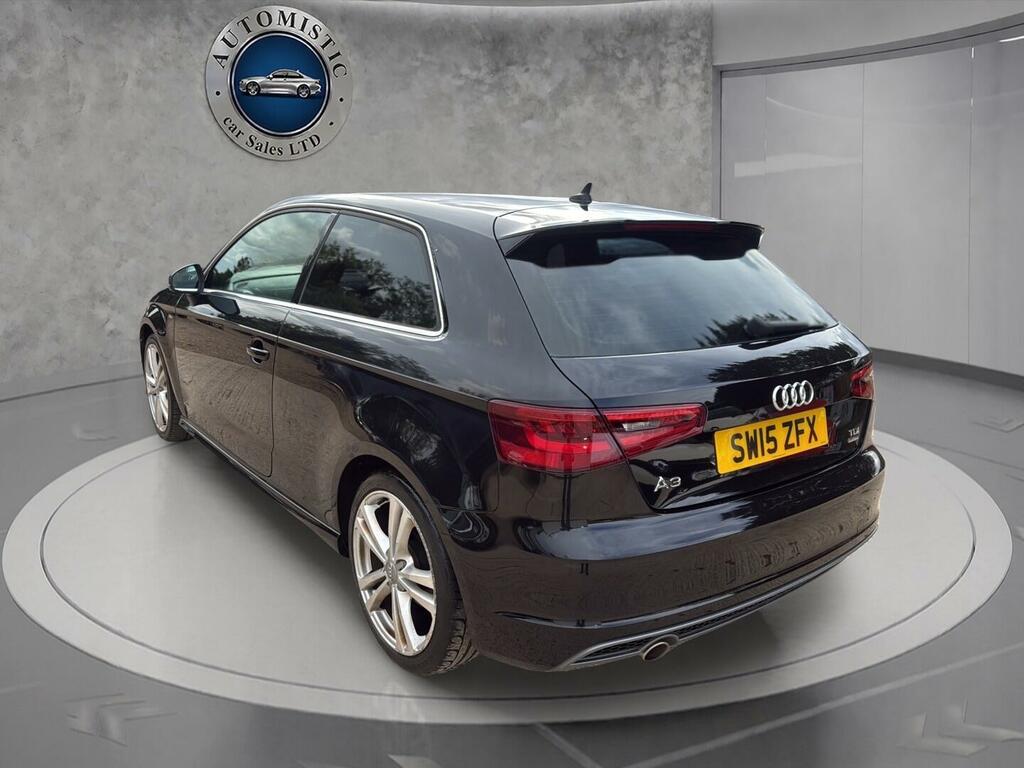 Audi A3 1.6 Tdi S Line Euro 6 Ss SW15ZFX Black #2
