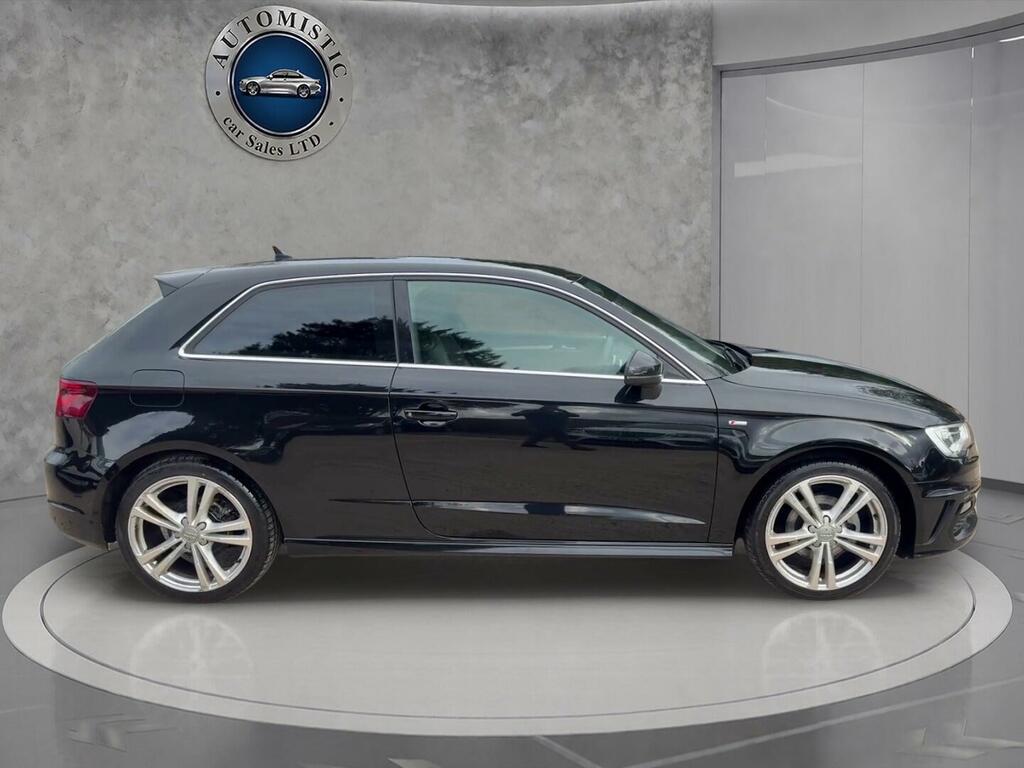 Audi A3 1.6 Tdi S Line Euro 6 Ss SW15ZFX Black #5