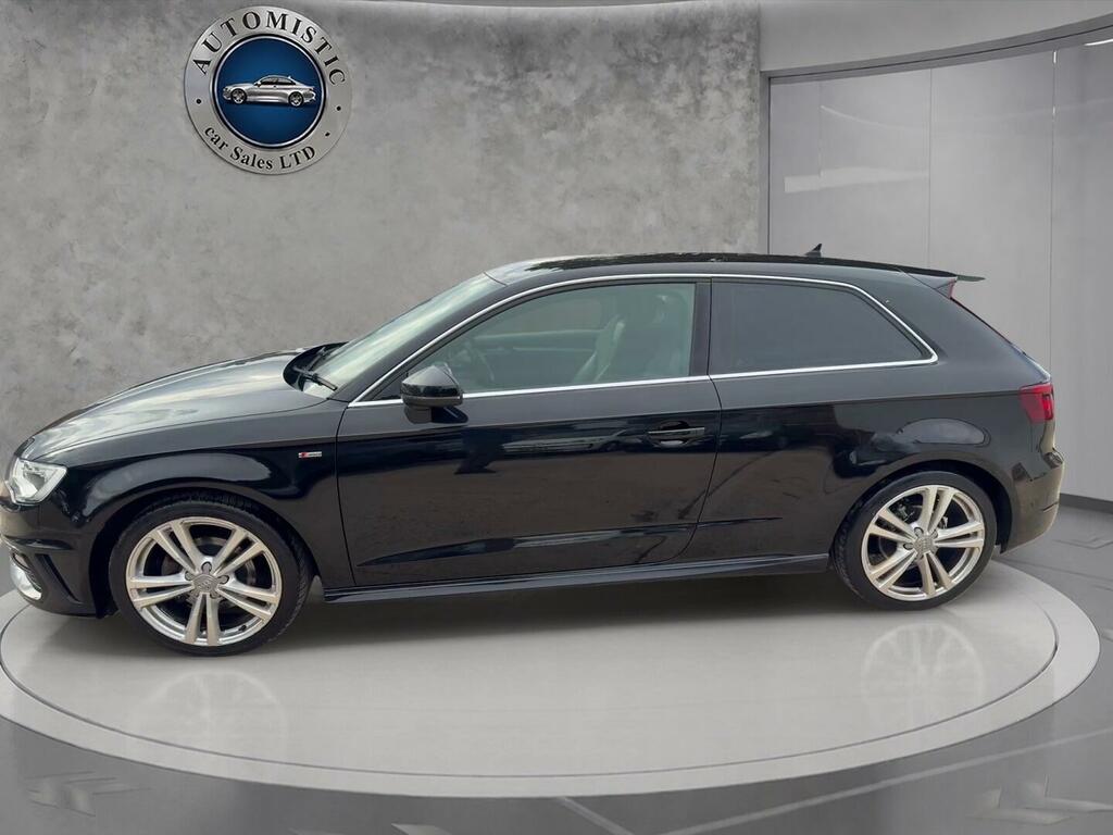 Audi A3 1.6 Tdi S Line Euro 6 Ss SW15ZFX Black #4