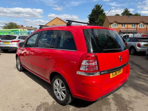 Vauxhall Zafira 1.7 Cdti Ecoflex Elite Euro 5 SJ61VKR Red #6