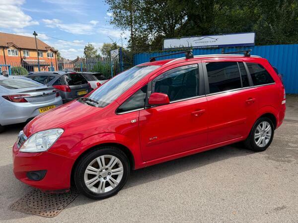 Vauxhall Zafira 1.7 Cdti Ecoflex Elite Euro 5 SJ61VKR Red #5