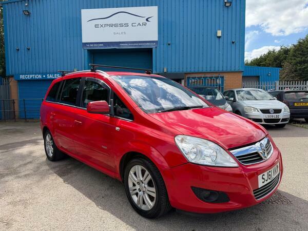 Vauxhall Zafira 1.7 Cdti Ecoflex Elite Euro 5 Red