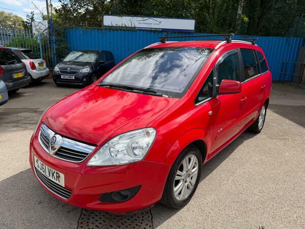 Vauxhall Zafira 1.7 Cdti Ecoflex Elite Euro 5 SJ61VKR Red #4