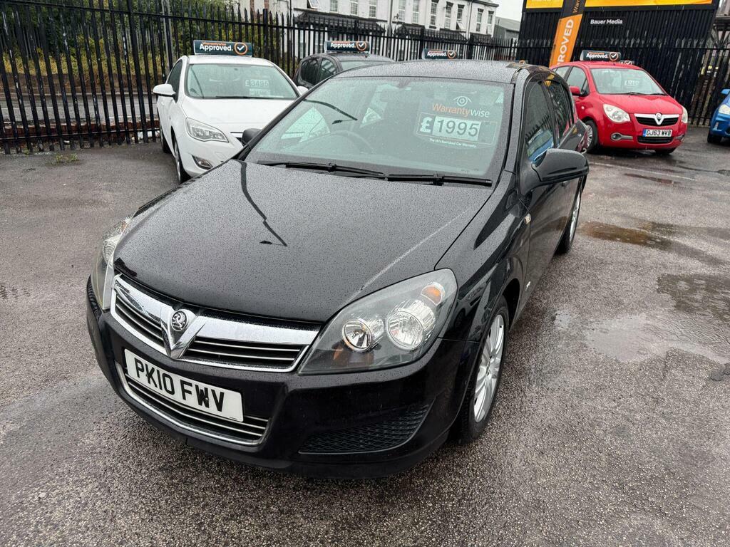Vauxhall Astra 1.6I 16V Life PK10FWV Black #4