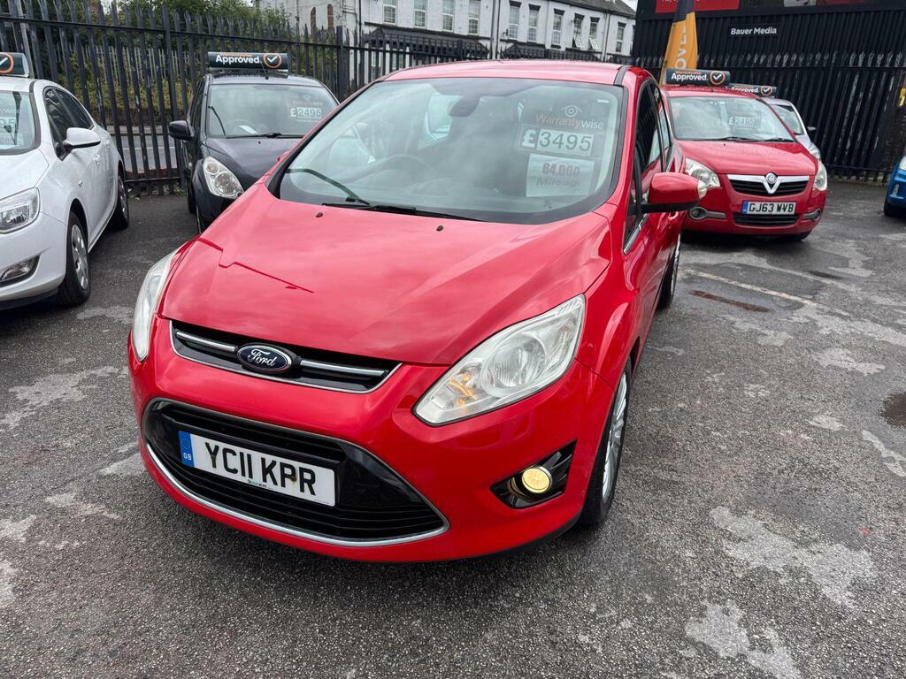 Ford C-Max 1.6 Titanium Euro 5 Red #3