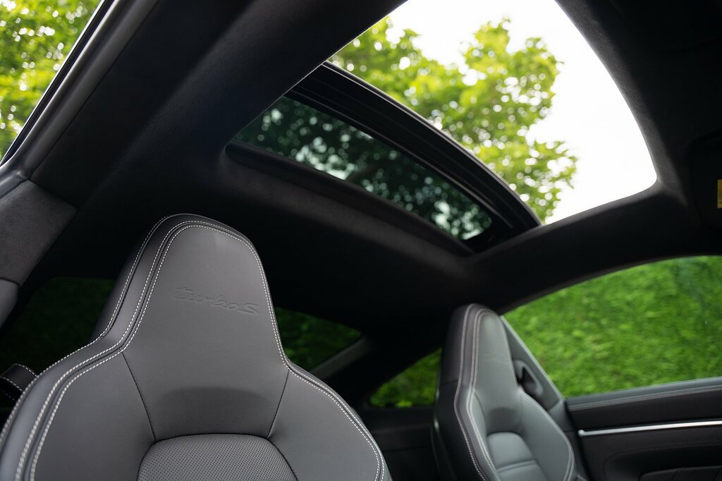 Porsche 911 T 992 Turbo S Black #2