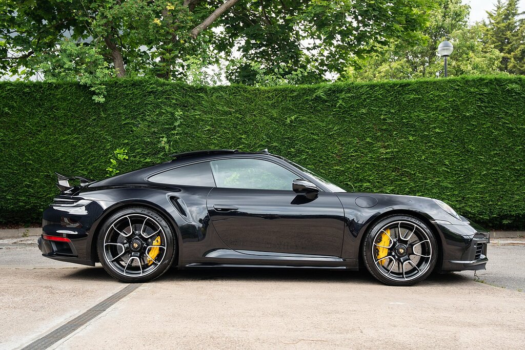 Porsche 911 T 992 Turbo S Black #6