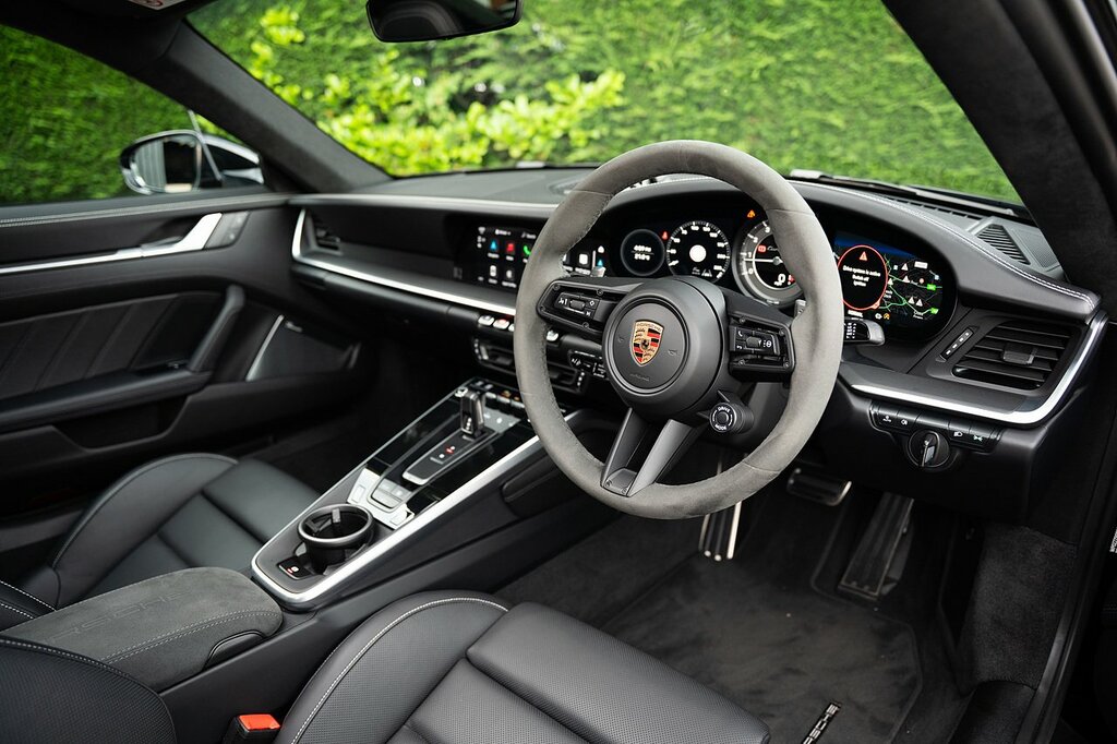 Porsche 911 T 992 Turbo S Black #4
