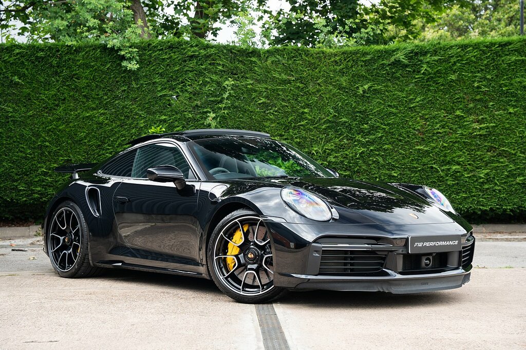 Porsche 911 T 992 Turbo S Black #5