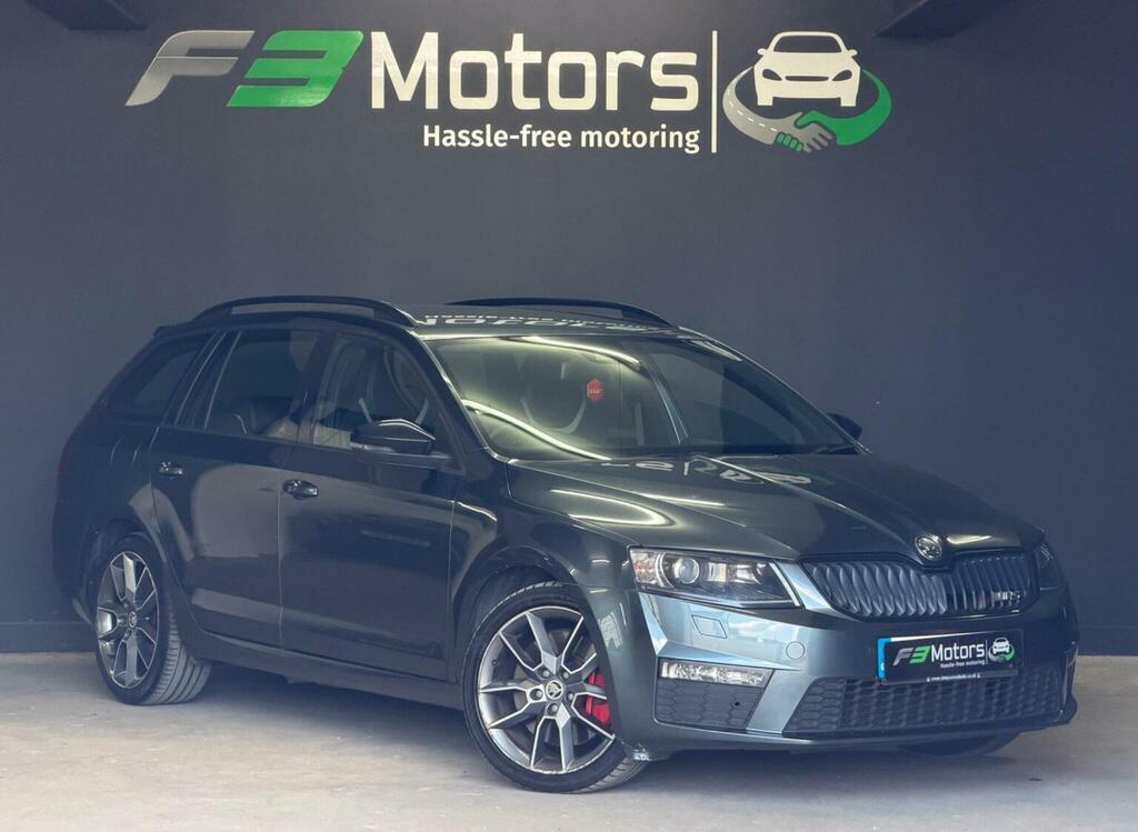 Skoda Octavia Estate 2.0 Tdi Vrs Euro 5 Ss 201414 Grey