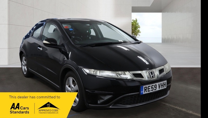 Honda Civic 1.8 I-vtec Se Hatchback Black
