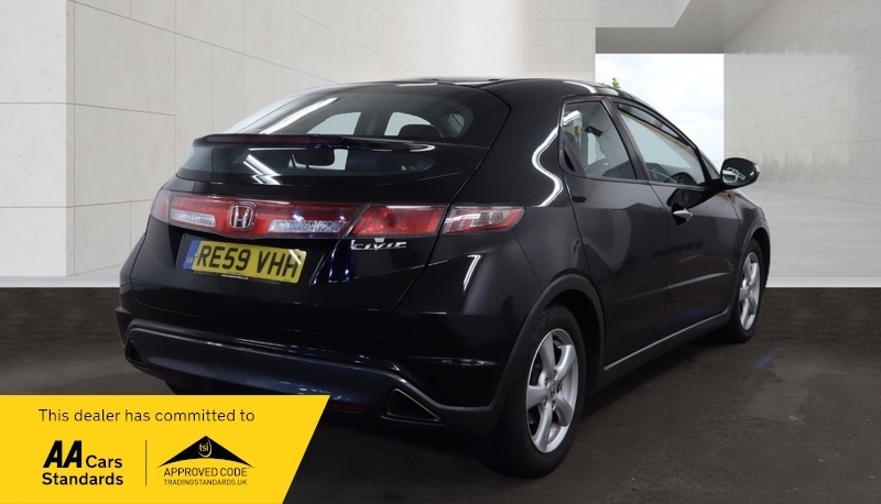 Honda Civic 1.8 I-vtec Se Hatchback Black #4