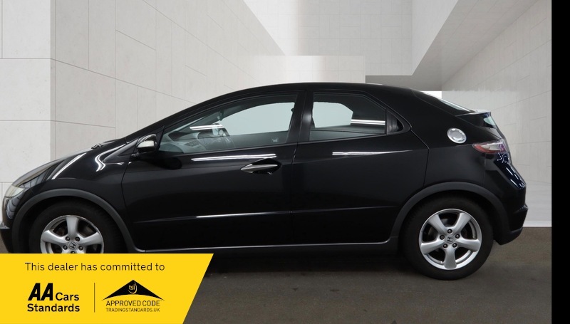 Honda Civic 1.8 I-vtec Se Hatchback Black #6