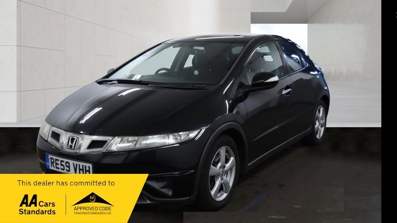 Honda Civic 1.8 I-vtec Se Hatchback Black #2