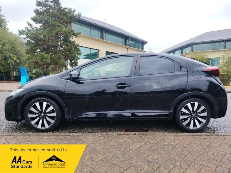 Honda Civic 1.8 I-vtec Sr Hatchback Black #4