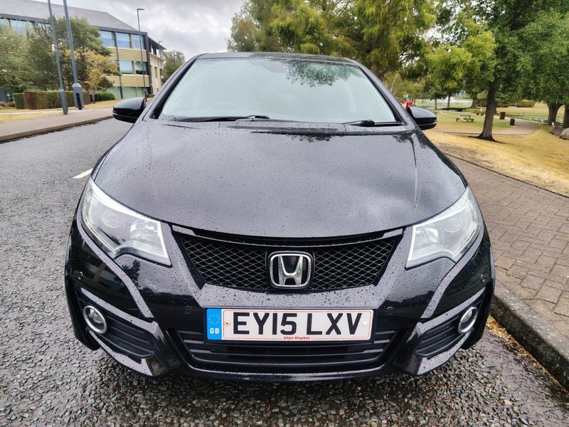 Honda Civic 1.8 I-vtec Sr Hatchback Black #2