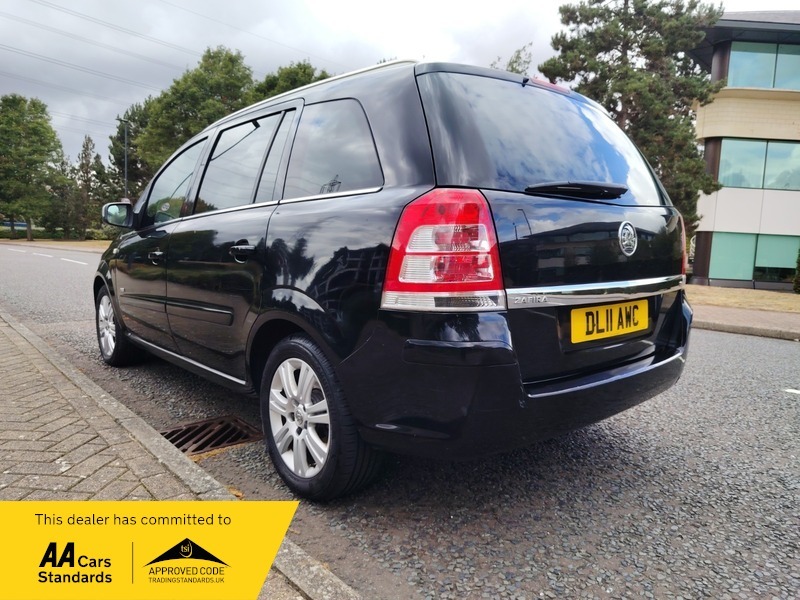 Vauxhall Zafira 1.8 16V Design Mpv Black #5