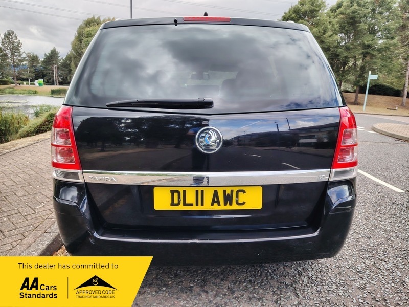 Vauxhall Zafira 1.8 16V Design Mpv Black #6