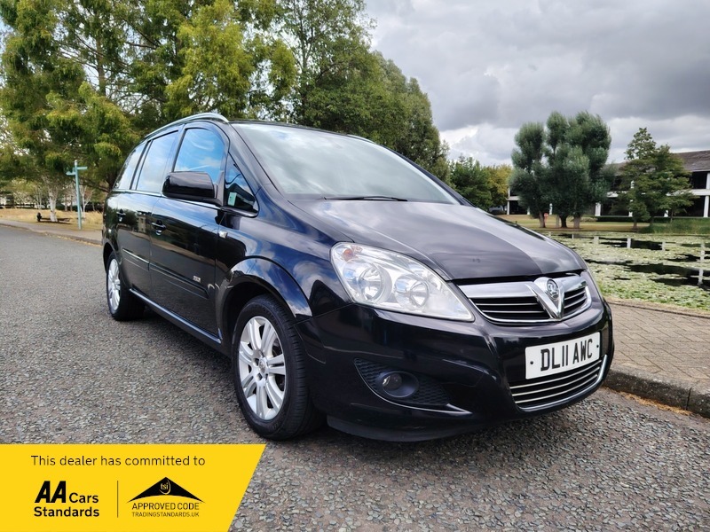 Vauxhall Zafira 1.8 16V Design Mpv Black