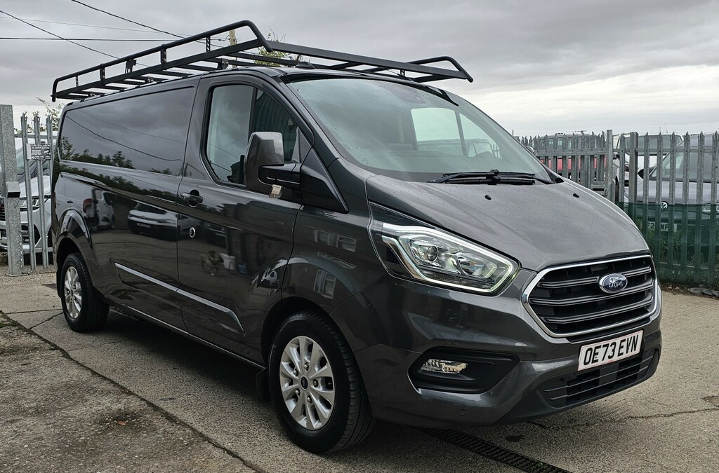 Ford Transit Custom 2.0 Transit Custom Limited Van 300 L2 2.0L Ecoblue Grey #4