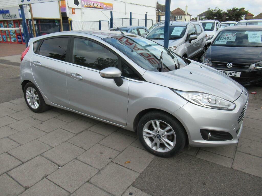 Ford Fiesta 1.0T Ecoboost Zetec Euro 6 S S Silver