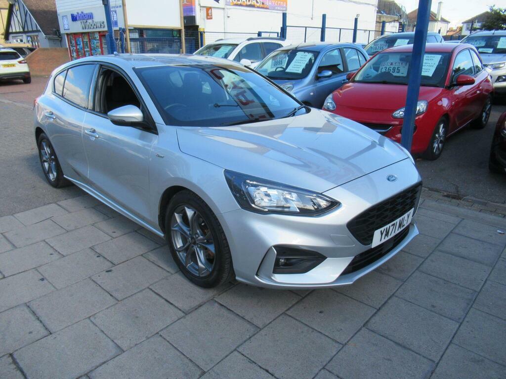 Ford Focus 1.0 Ecoboost St-line Blue #4