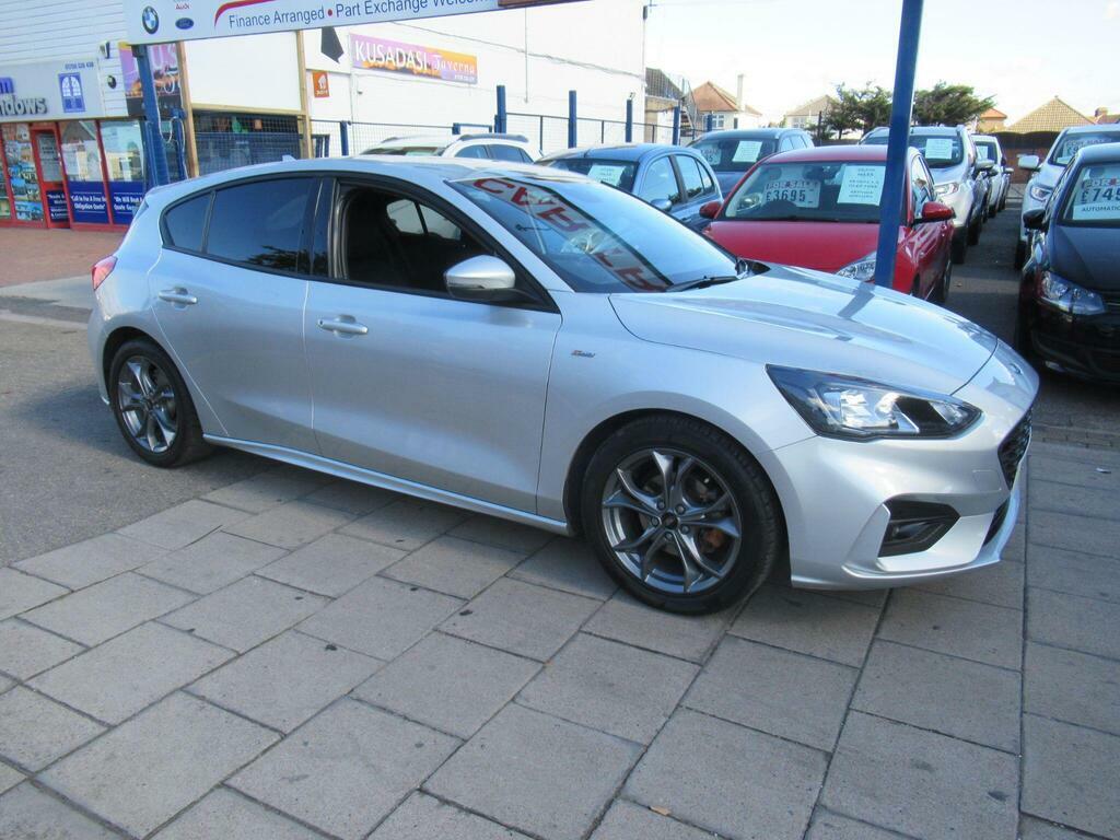 Ford Focus 1.0 Ecoboost St-line Blue #1