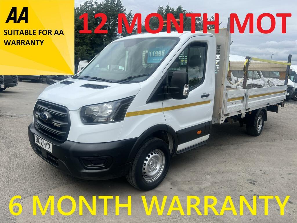 Ford Transit Custom 2.0 350 Ecoblue Hd Leader Chassis Cab M White